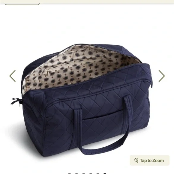 Vera Bradley Large Miramar Weekender - Peacoat in Performance Twill - Picture 3 of 6